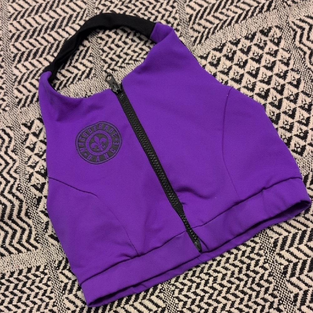 Masquerade Purple Dance Top